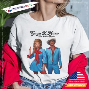 Lady Gaga X Bruno Mars 2024 T shirt 1