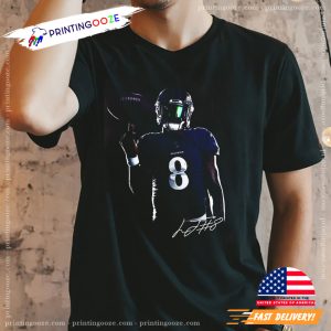 Lamar Jackson 8 baltimore football Shirt 3