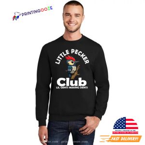 Little Pecker Club Funny Woodpecker Shirt 2