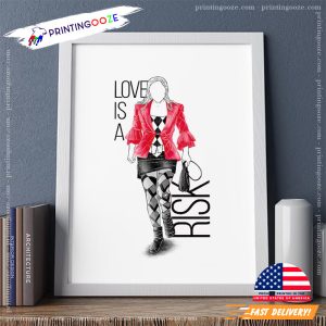 Love Is A Risk Lady Gaga Poster 2