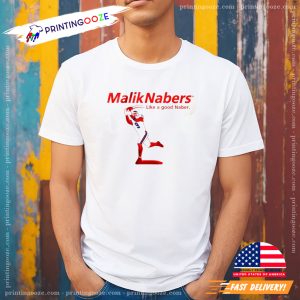 Malik Nabers like a good Naber shirt 1