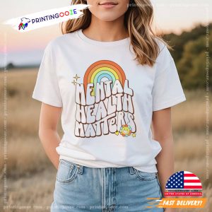 Mental Health Matters world mental health Comfort Colors Tee 2