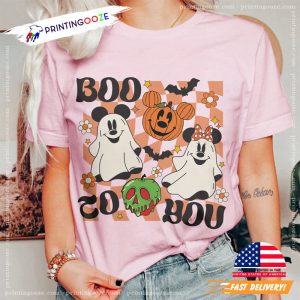 Mickey Minnie Ghost Boo To You Shirt 1