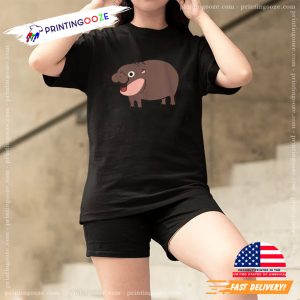 Moo Deng zoo baby hippo Shirt 1