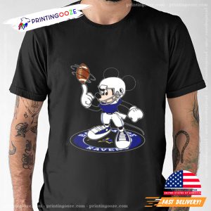 NFL Football Baltimore Ravens Mickey Shirt 3