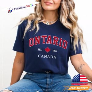 Ontario happy thanksgiving Maple Leaf Shirt 3