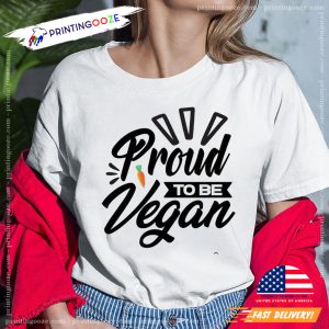 Proud To Be Vegan World Vegan T shirt 1