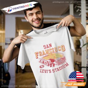 San Francisco 49ers Levi's Stadium Unisex T shirt 4