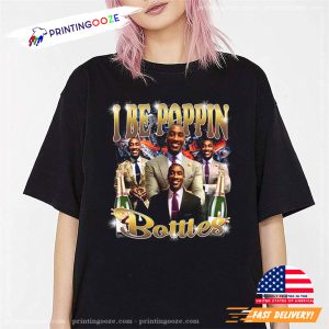 Shannon Sharpe I Be Poppin Bottles Vintage 90s Shirt 3