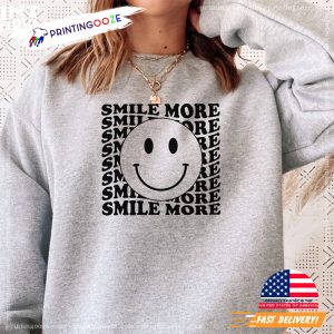 Smiley More international smile day Graphic Tee 3