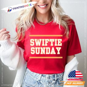 Swiftie Sunday Football Travis Kelce 2 Sided Shirt 2