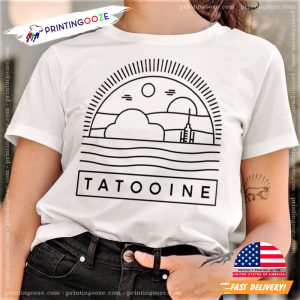 Tatooine Sunset Disney Star Wars Unisex T shirt