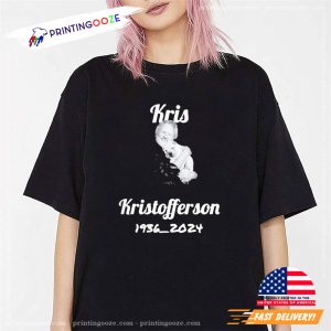 Thank You Kris Kristofferson 1936 – 2024 t shirt 3