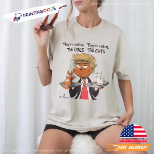 They're Eating The Cats And Dogs Trump Debate 2024 Shirt 1