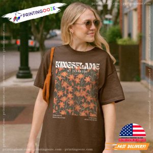 Throne Of Glass Kingsflame Flower Aesthetic T Shirt 4