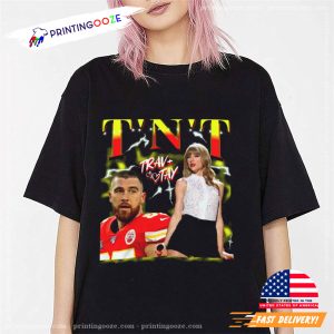 Travis Kelce Swiftie Vintage 90s Style Shirt 3