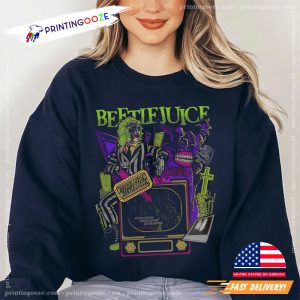 Vintage Beetlejuice 1988 Movie Halloween Shirt 2