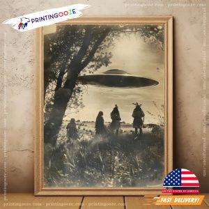 Vintage Native American Alien Poster 2