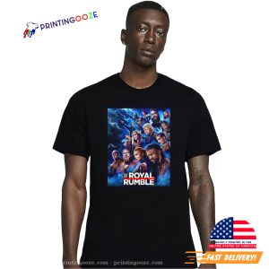 WWE Royal Rumble Poster 2023 T Shirt 1