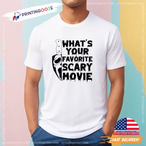 What’s Your Favorite Scary Movie ghostface Halloween Shirt 3