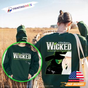 Wicked Broadway A New Musical 2 Side Shirt 3