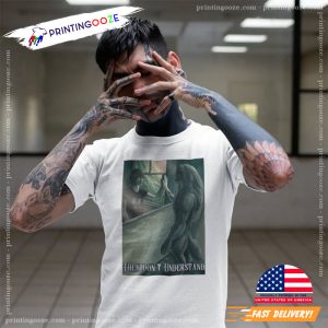 Wolf Ripping Meme Funny Shirt 3