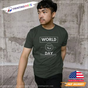 World Vegan Day T Shirt 1