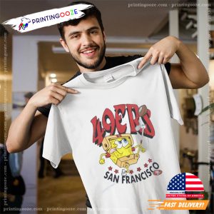 Youth SpongeBob SquarePants x San Francisco 49ers Graphic T shirt