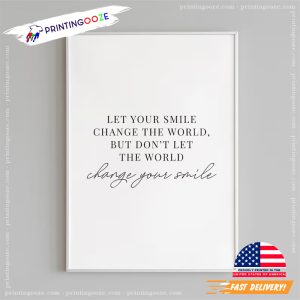 international smile day Quote Poster 3