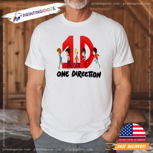 1D One Direction pop band Shirt 3