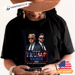 2024 Donald Trump J.D. Vance Take America T Shirt 4