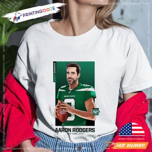 Aaron Rodgers Traded From Green Bay Packers To New York Jets Vintage T Shirt