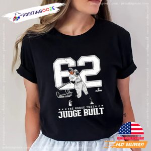 Aaron judge 62 The House That Judge Built T-shirt