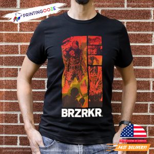 BRZRKR Mode Comics T shirt 2