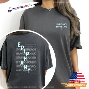 BTS Kim Seokjin Epiphany Comfort Color Tee 3