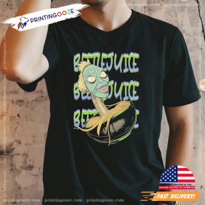 Beetlejuice Inn The Ramen Halloween T shirt 3