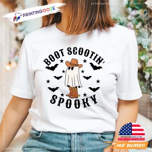 Boot Scootin' Spooky Cowboy Spooky Season Shirt 1