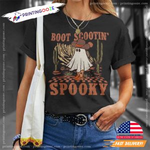 Boot Scootin Spooky Western Halloween Shirt 1