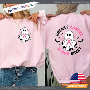 Breast Cancer Is Boo Sheet 2 Side Shirt