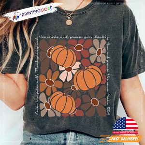 Christian Shirt For Thanksgiving Comfort Colors T shirt