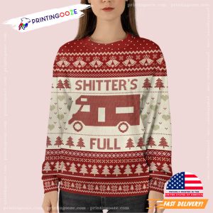 Christmas Shitter Full Ugly Christmas Sweater