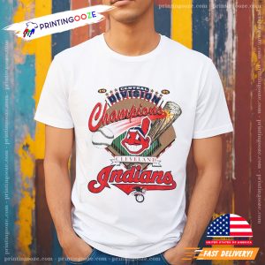 Cleveland Indians AL Central Division Champs Unisex T Shirt 2