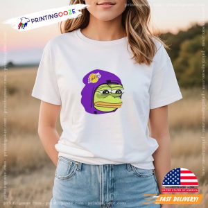 Cool Los Angeles Lakers Sad Pepe The Frog Shirt