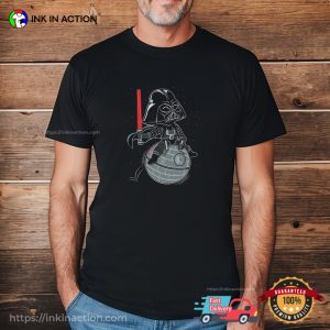 Darth Vader BOUNCY STAR Cute Star Wars T shirt