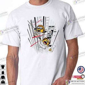 Despicable Escape Funny Minion Star Wars T shirt