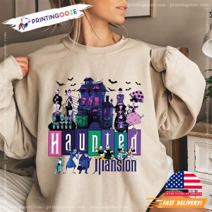 Disney Mickey And Friends Haunted Mansion Shirt 1