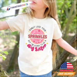 Donut Lose Your Sprinkles Funny Pregnancy Announcement Tee 1