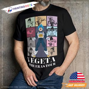 Dragon Ball Vegeta The Eras Tour T Shirt 1