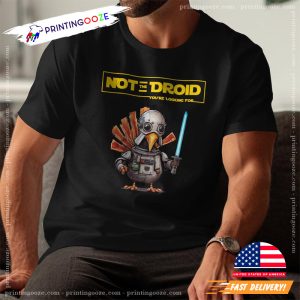 Droid Thanksgiving Funny Jedi Turkey T shirt 1