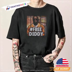 Free Diddy Rapper Graphic Tee 1